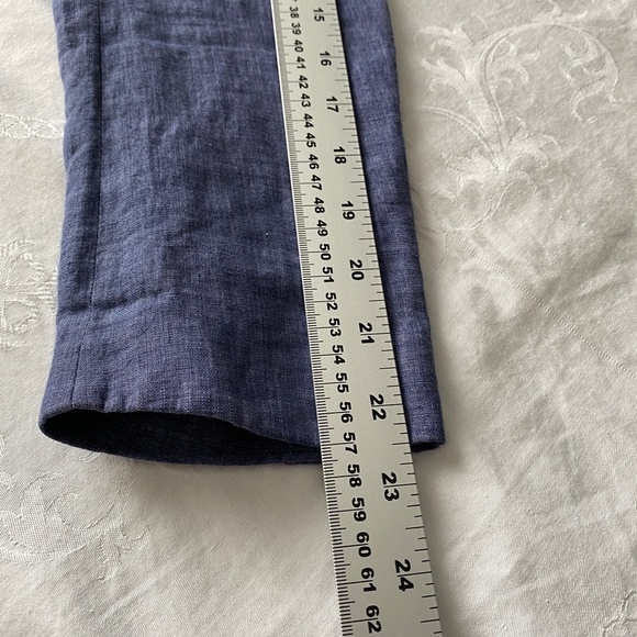 Zara‎ Basic Women's Purplish-Blue Single Button Blazer Size Medium - Picture 8 of 10